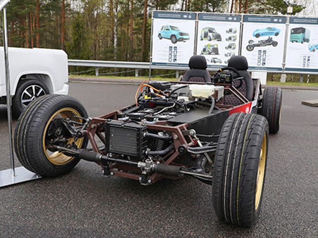 elektromobil bieloruský