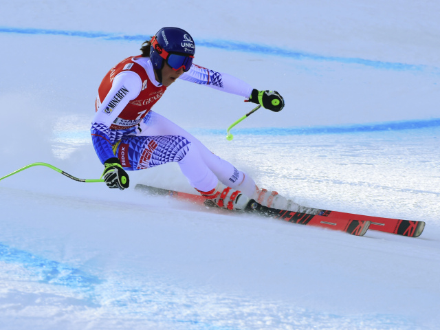 Nemecko Alpské lyžovanie SP Super G  vlhová