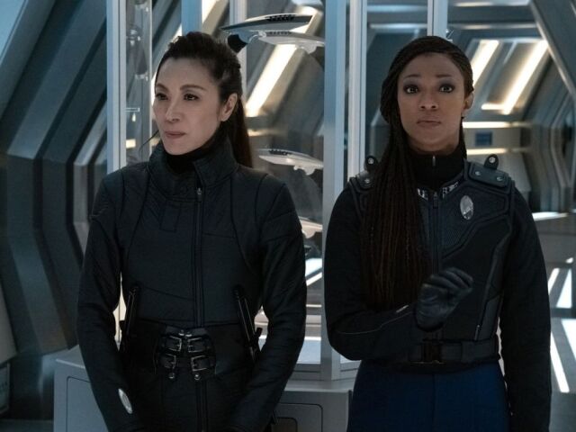 star trek, discovery, sonequa martin-green, michelle yeoh,