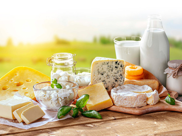 mlieko, syry, mliečne výrobky, vitamín D, vápnik