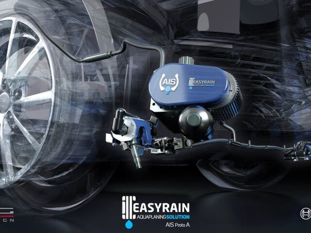 Easyrain - systém AiS proti aqaplaningu