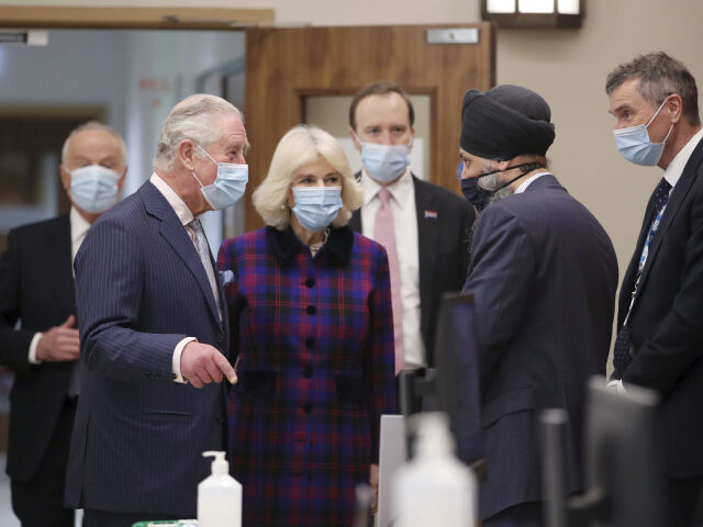 Virus Outbreak Britain Royals