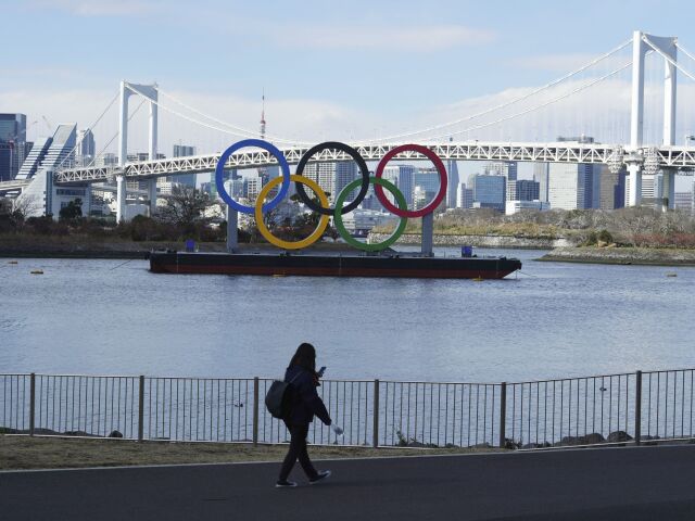 Tokio, olympijské kruhy