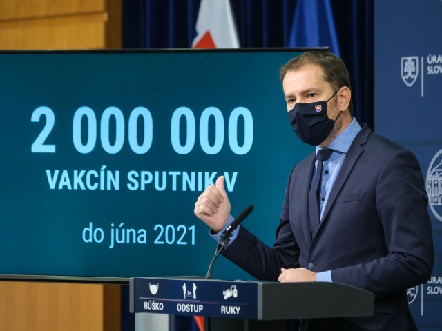 Igor Matovič, Sputnik V,
