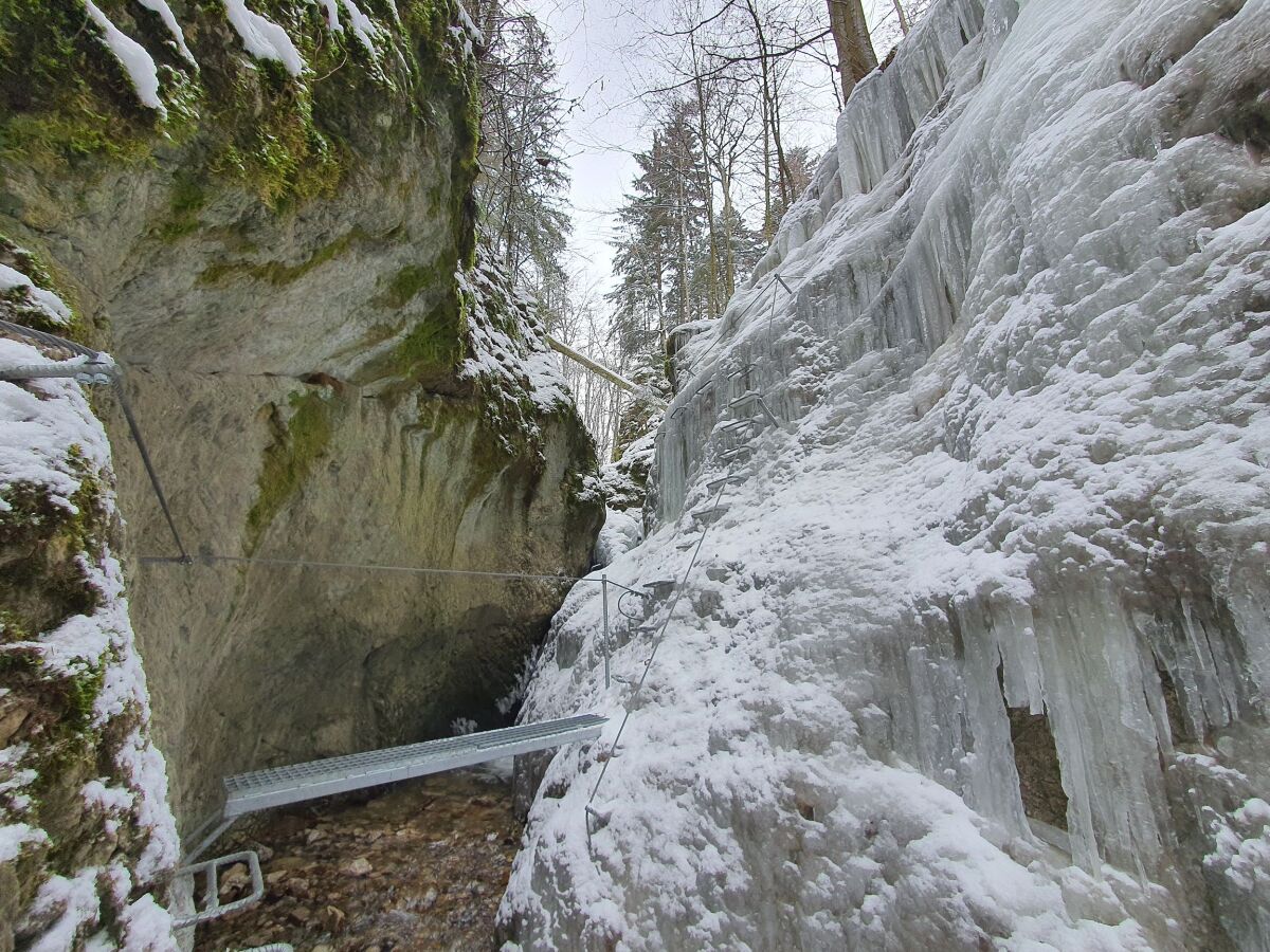 Tisovec Čertova dolina ferrata