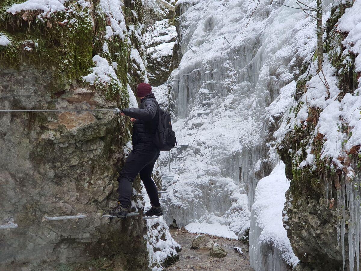 Tisovec Čertova dolina ferrata