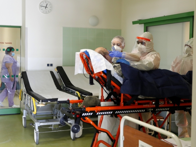 ČR Česko Cheb Koronavírus