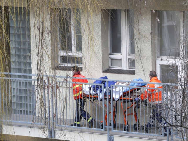 ČR Praha Bulovka Nemeocnica Koronavírus