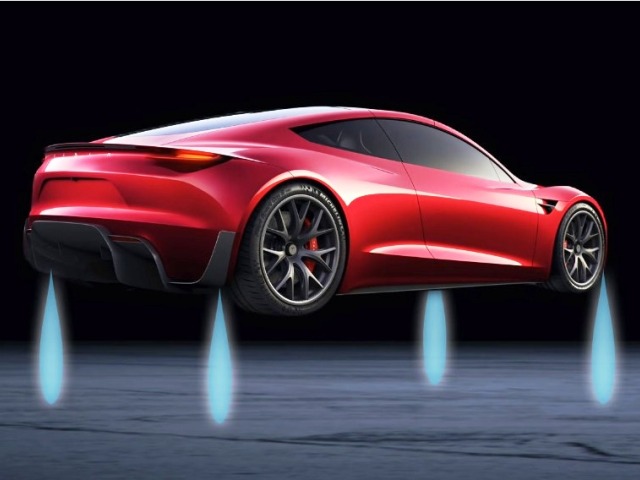 Tesla Roadster - packet SpaceX