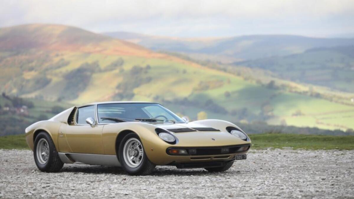 1971 Lamborghini Miura P400 SV Speciale