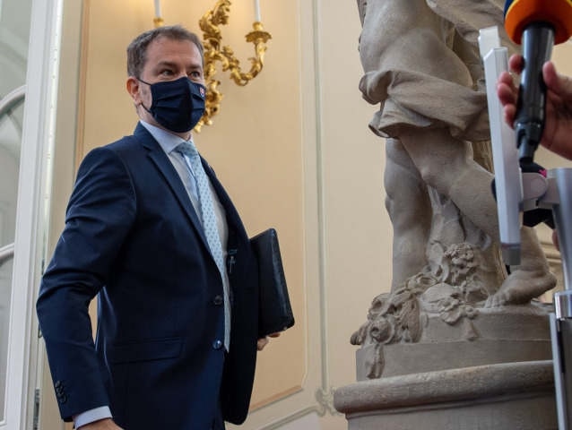 Igor Matovič, prezidentský palác