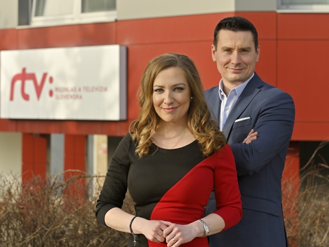 Daniela Simanova a Viliam Hauzer  RTVS  Spravy bez kravaty