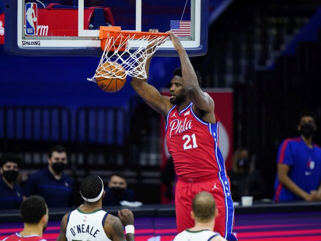 USA NBA šport Jazz 76ers Basketbal Embiid