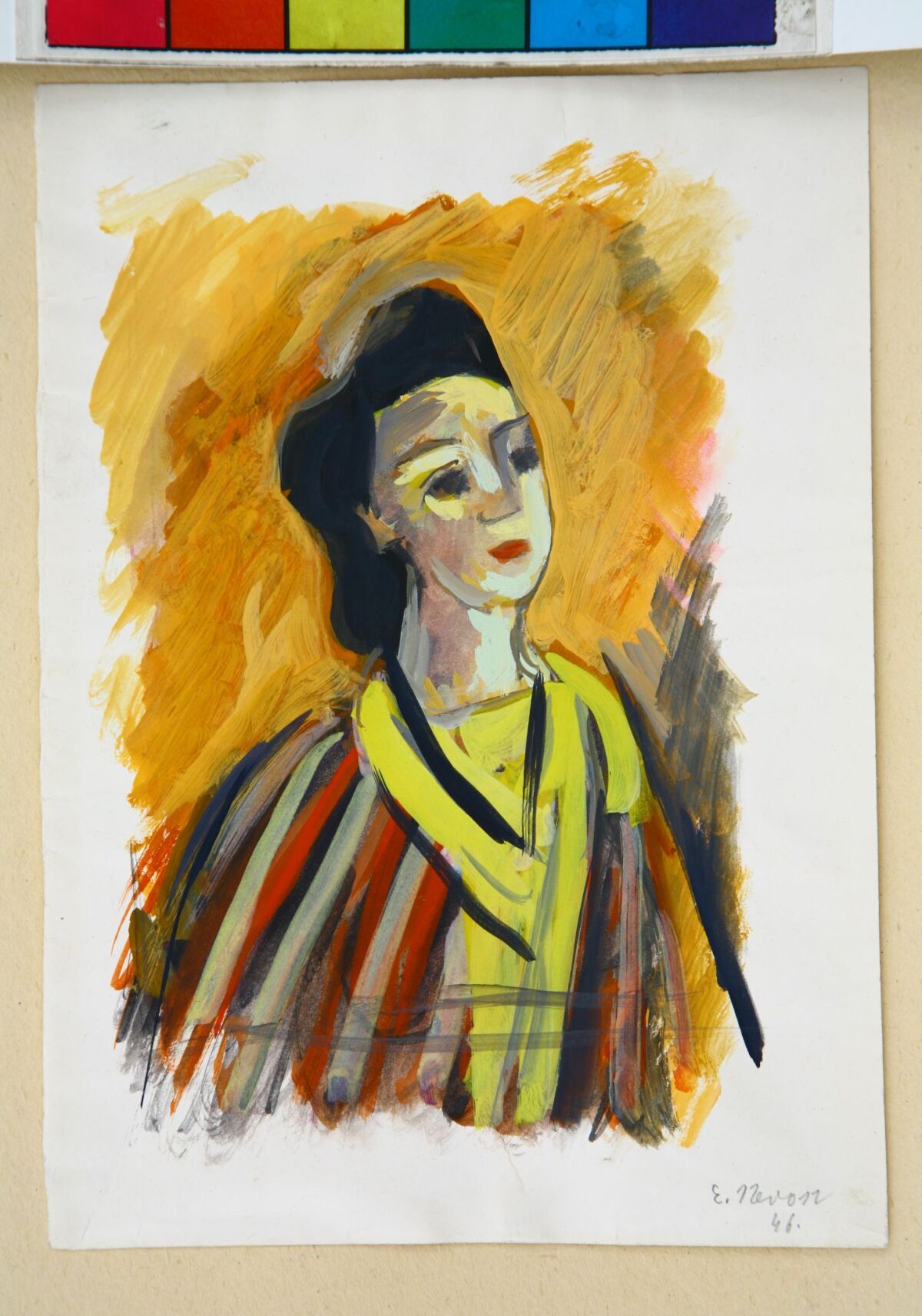 Eugen Nevan: Zasnená, 1946