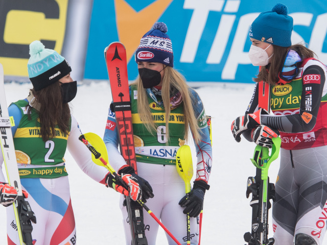 SR Slovensko Lyžovanie SP slalom ženy 2. kolo ZAX