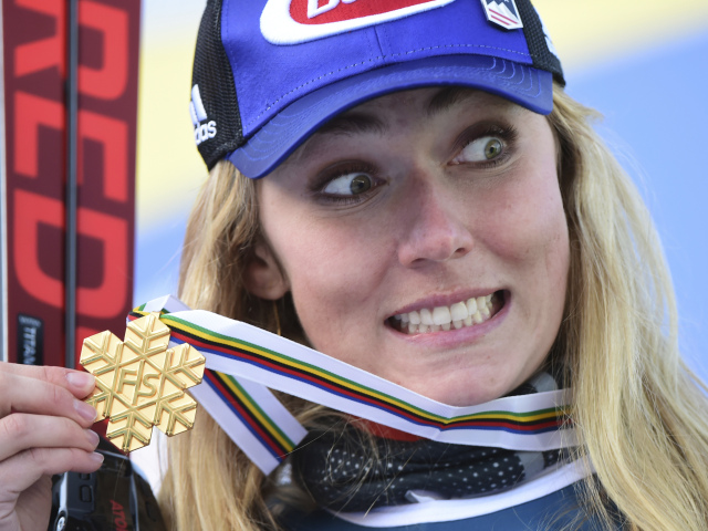 Italy Alpine Skiing Worlds Shiffrin