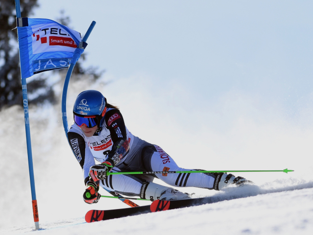 SR Slovensko Lyžovanie SP obrovský slalom Vlhová