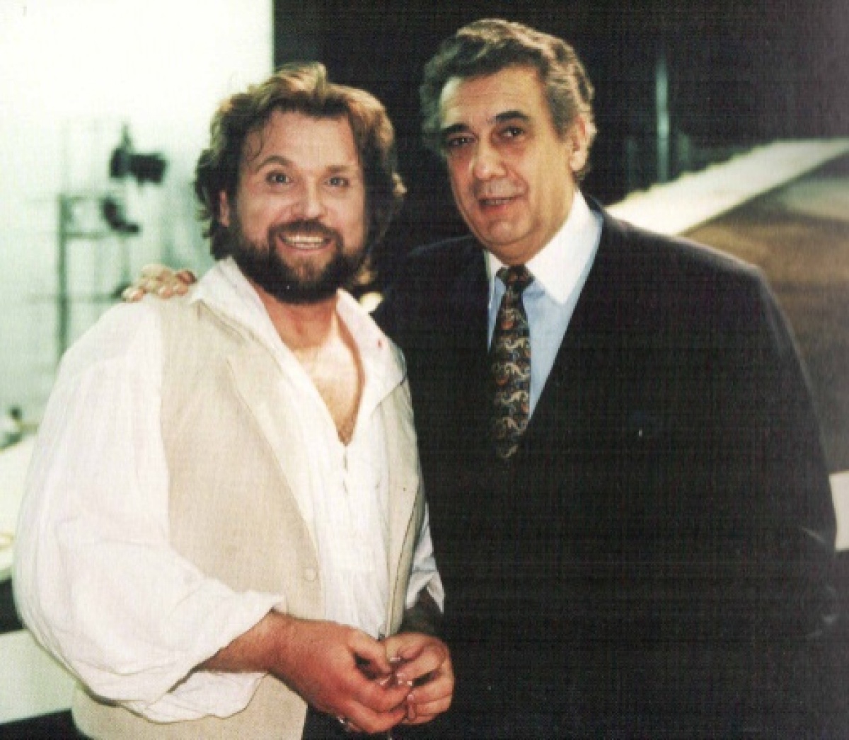 Sergej Larin a Placido Domingo