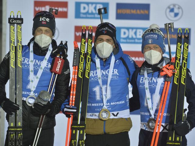Quentin Fillon Maillet, Tarjei Bö, Lukas Hofer