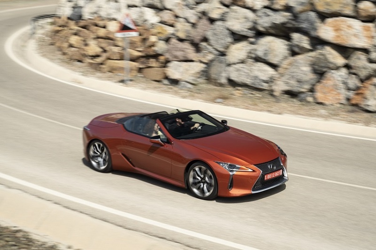 Lexus LC 500, PR článok, reklama, nepoužívať