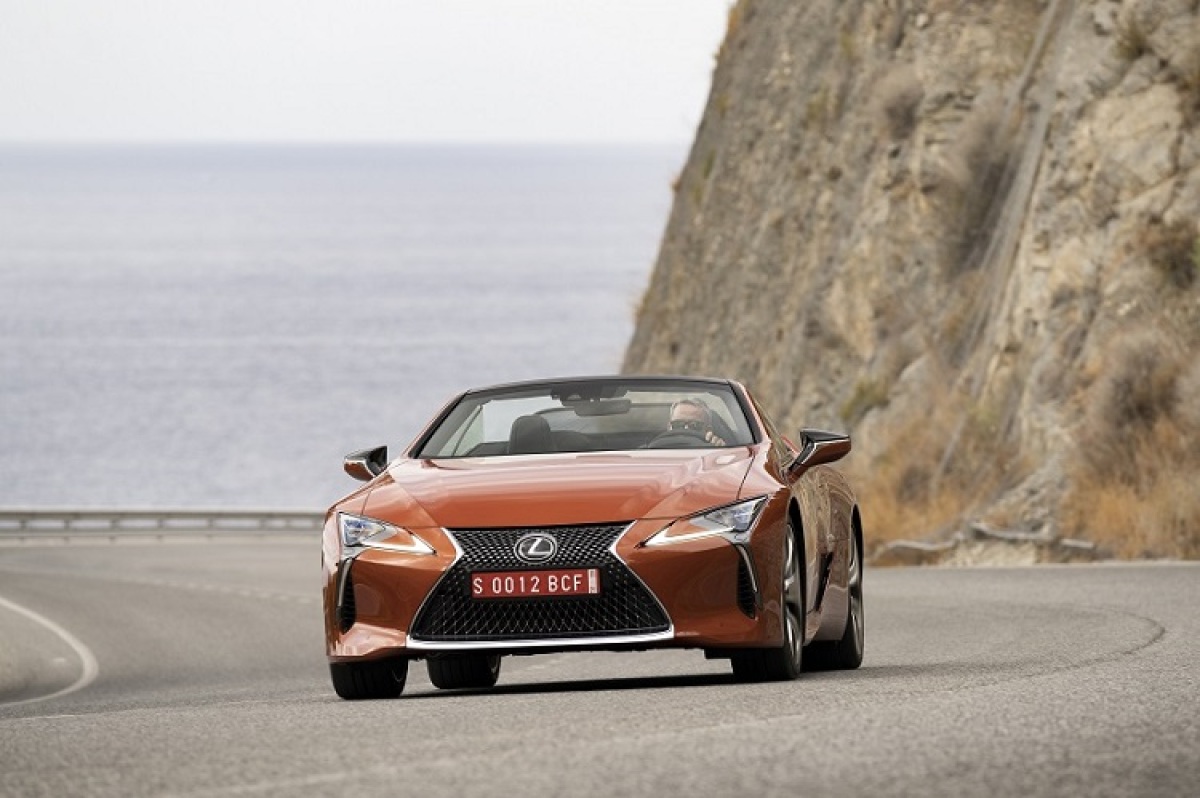 Lexus LC 500, PR článok, reklama, nepoužívať