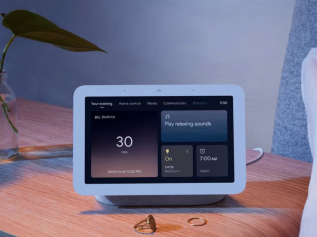 Google, Nest Hub 2, hlasová asistentka