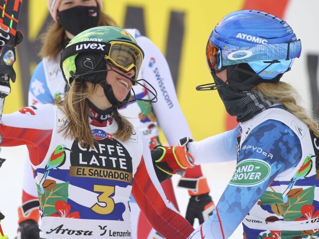 Katharina Liensbergerová, Mikaela Shiffrinová