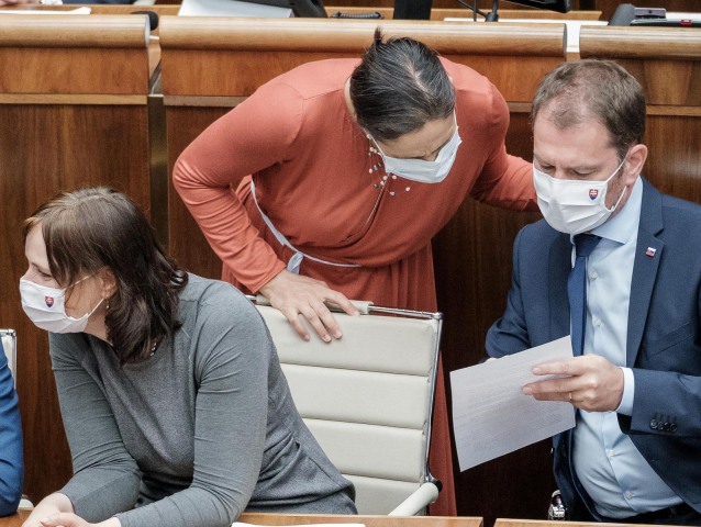 Veronika Remišová, Mária Kolíková, Igor Matovič