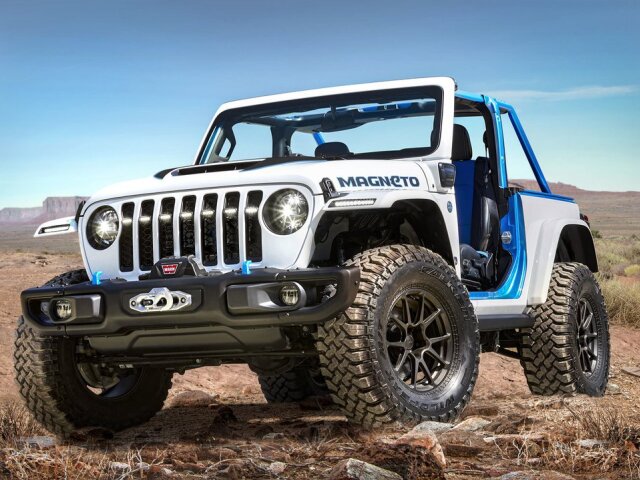 Jeep Wrangler Magneto Concept - 2021