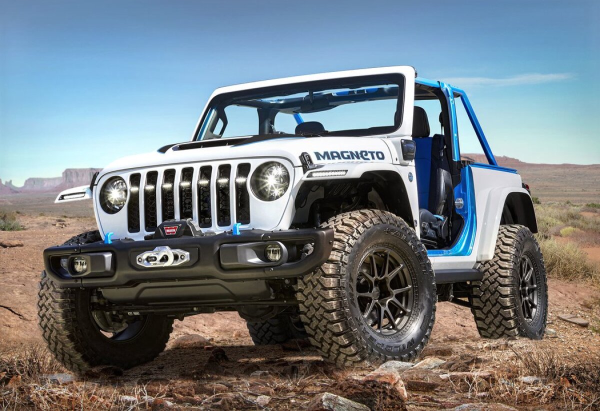 Jeep Wrangler Magneto Concept - 2021