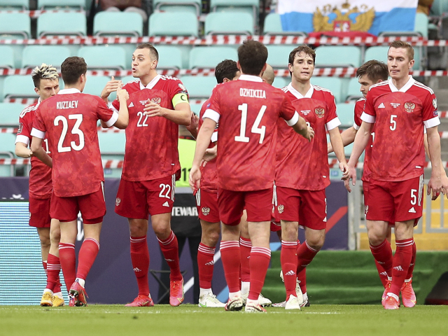 Rusko šport futbal MS2022 kval. H Slovinsko