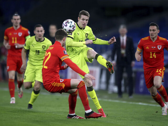 Británia Futbal MS2022 kvalifikácia E Wales ČR