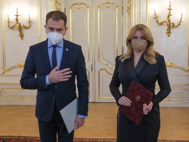 Čaputová / Matovič /