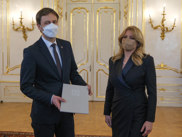 Eduard Heger, Zuzana Čaputová