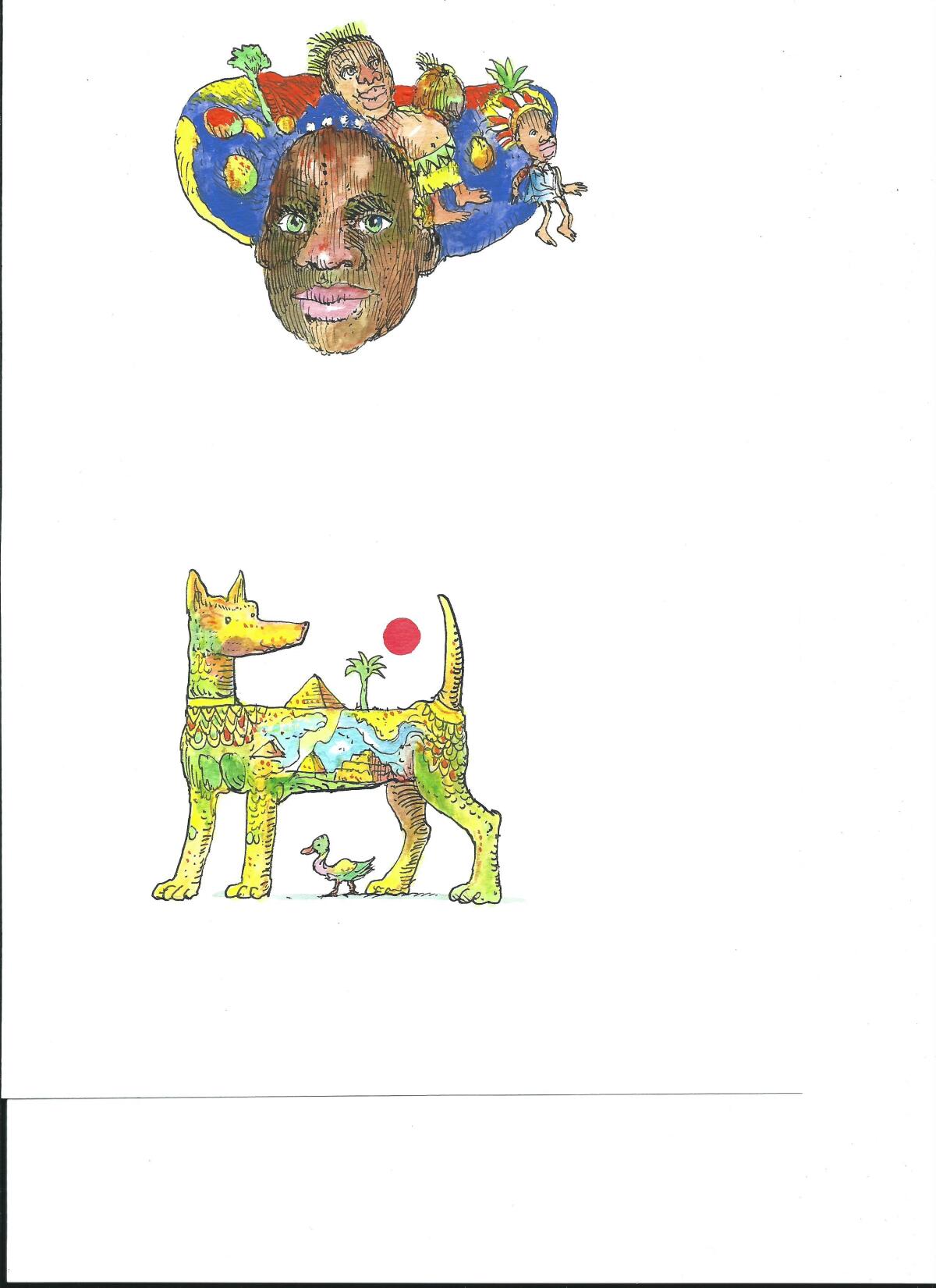 Princ a krasa zeme Rwanda-Pribeh troch bratov Egypt-Princ a jrho osud