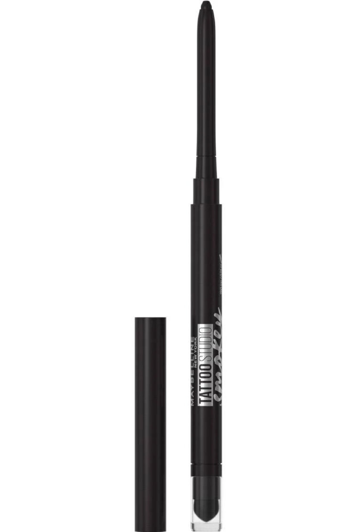 Roztieracia gélová ceruzka na oči Tattoo Liner Kajal Smokey od Maybelline, predáva sa za 8,19 eura.
