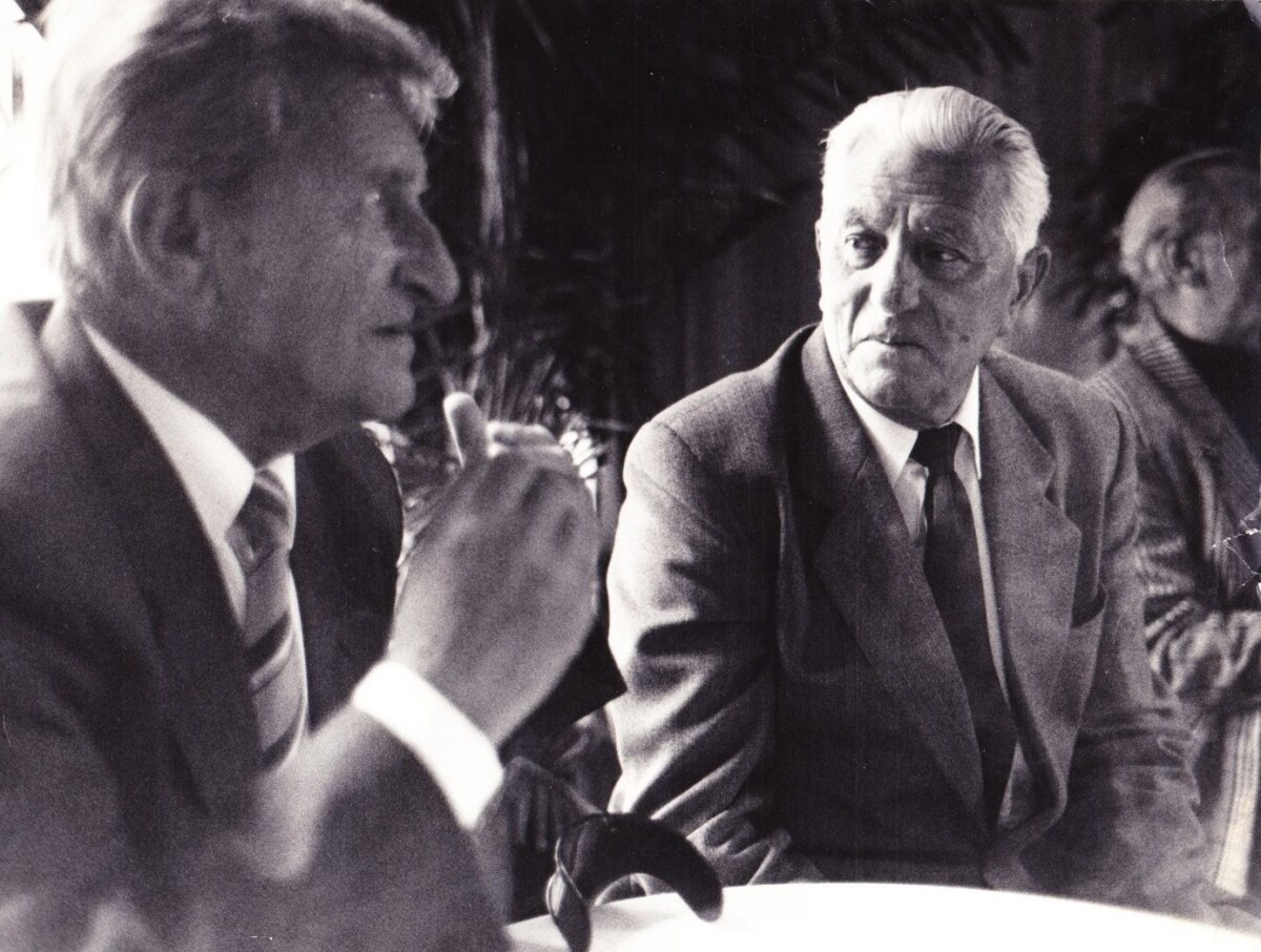 Leopold Podstupka a Ladislav Tazky  foto Jan Kuchta