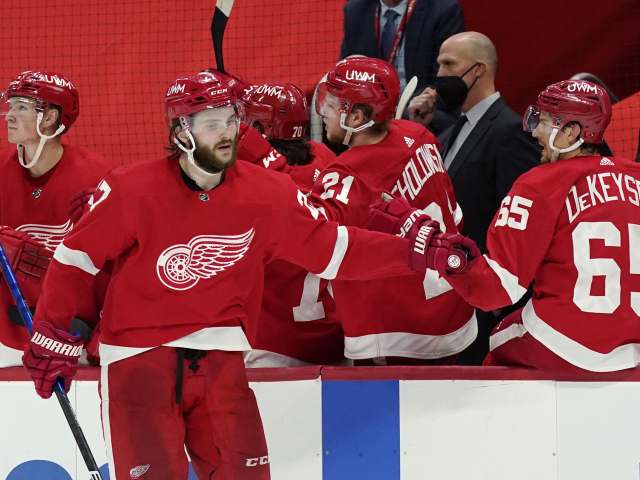 Blackhawks Red Wings Hockey