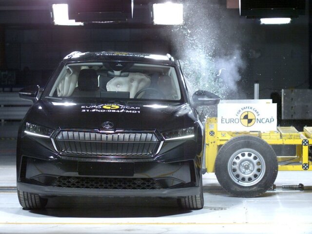 Škoda Enyaq iV - Euro NCAP apríl 2021