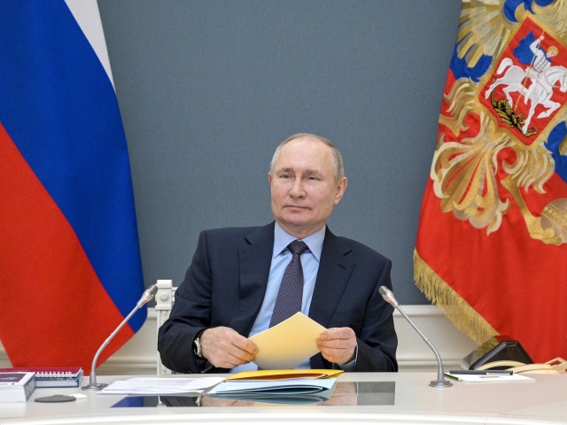 Virus Outbreak Russia Putin