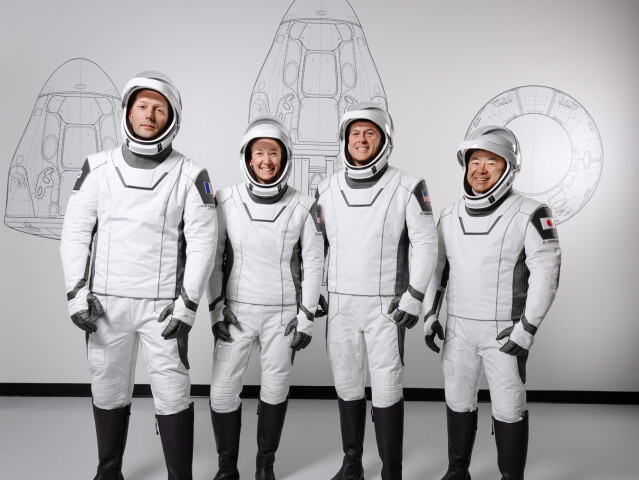Posadka Crew Dragon  foto NASA