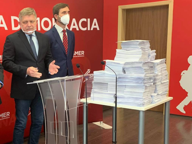 Robert Fico, Smer, referendum
