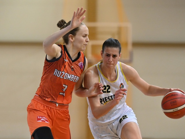SR Basketbal Niké EXZ ženy play off finále 4. Piešťany MBK