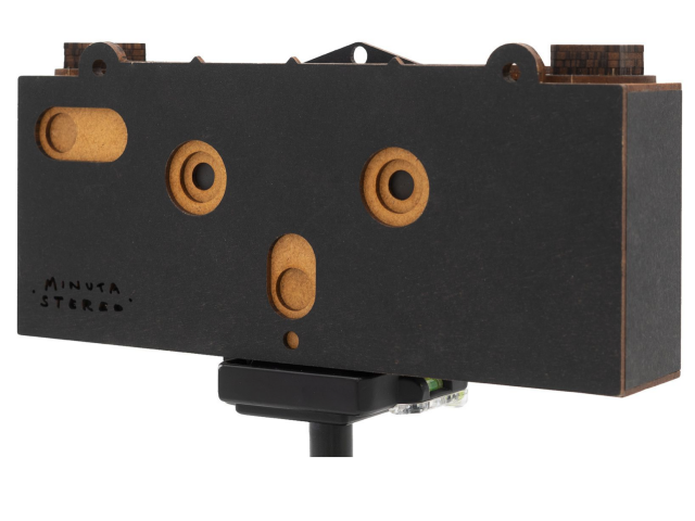 Minuta Stereo, stereoskopia, fotoaparát