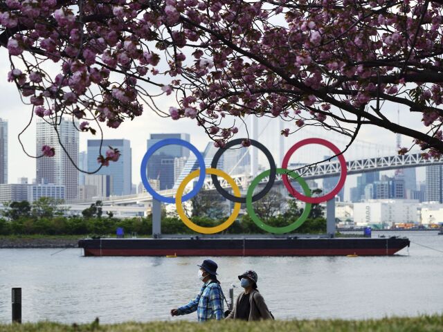 Tokio, olympijské kruhy