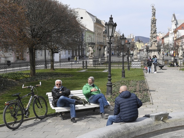 košice Počasie Jar Mesto