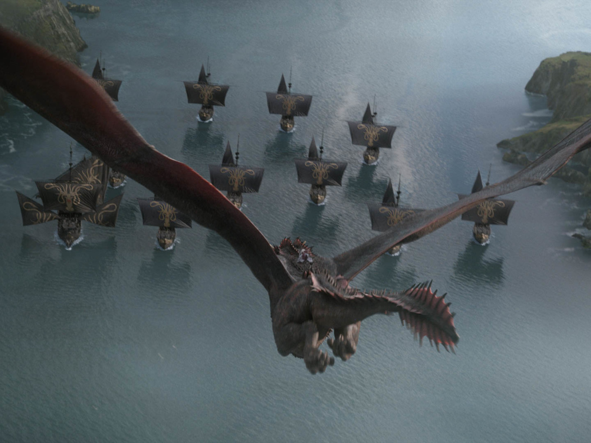 hra o tróny, game of thrones, drogon, drak,