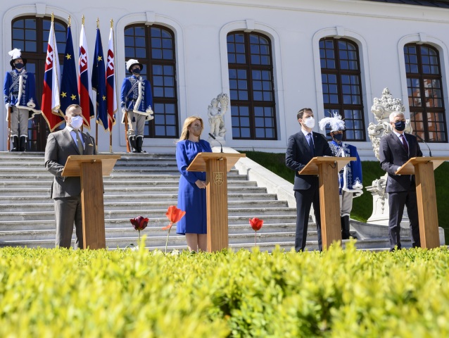 Zuzana Čaputová / Boris Kollár / Eduard Heger / Ivan Korčok /