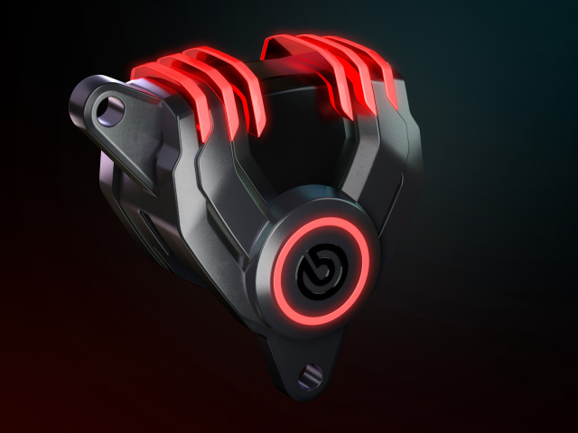 Brembo osvetlené strmene