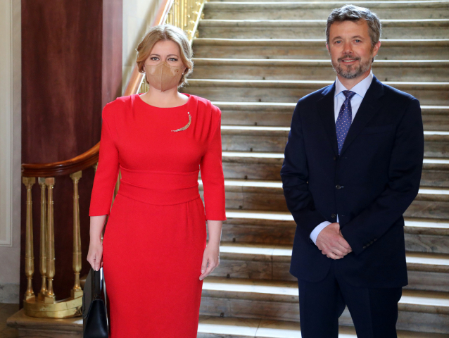 Dánsko, prezidentka Čaputová, Frederik